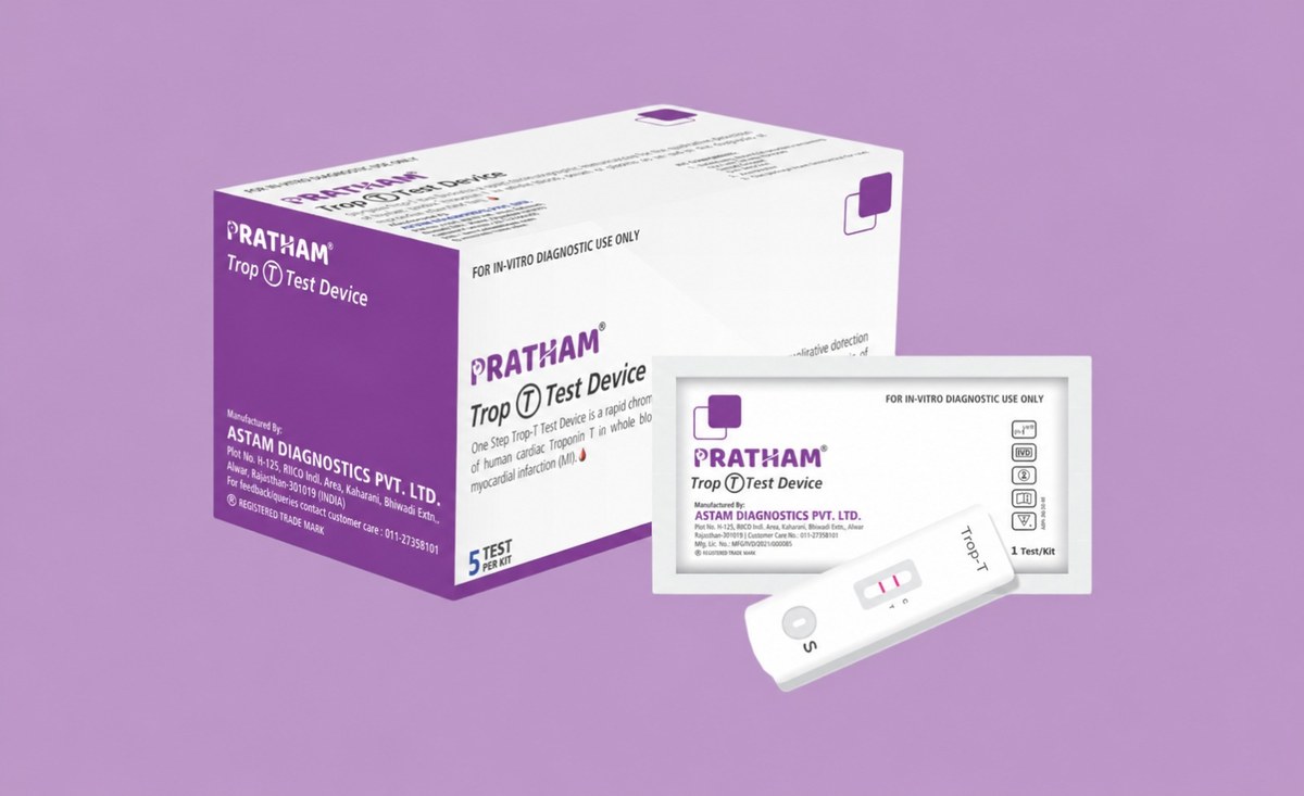 Astam Diagnostics Trop T Test Device