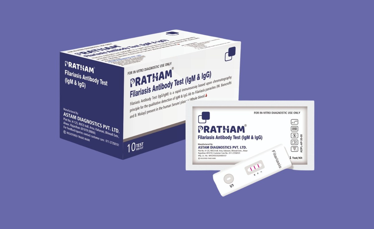 Astam Diagnostics Filariasis Antibody Test