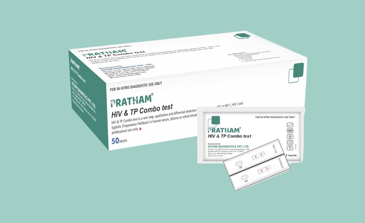 Pratham HIV & TP Combo Test Device